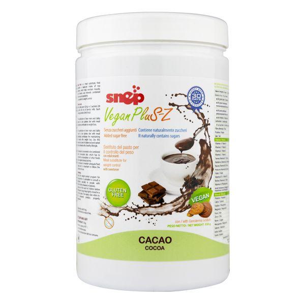 PLUS VEGAN CACAO FĂRĂ ZAHAR, CU GANODERMA